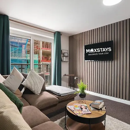 Maxstays - Cozy Leeds Centre 2 Bed - Steps From First Direct Arena - Free Parking Apartment